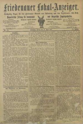 Nr. 92, 19.04.1907