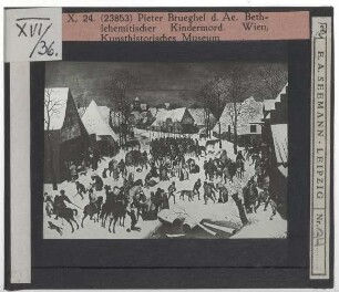 Brueghel (Pieter d.Ä.), Der bethlehemitische Kindermord (Wien KHM GG_1024)