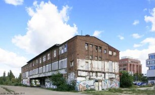 Stralauer Glashütte, Altes Werkstattgebäude; Berlin, Friedrichshain-Kreuzberg