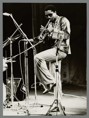 Hannibal Marvin Peterson : Portrait des Jazz-Trompeters Hannibal Marvin Peterson bei der Jazzbühne Berlin in der Volksbühne Berlin