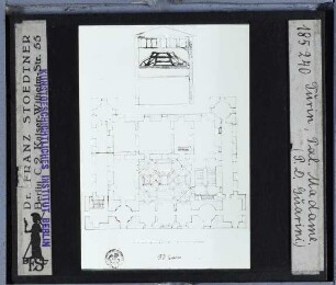 Turin, Palazzo Madama : Grundriss