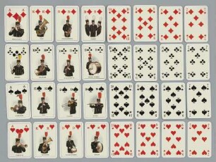Kartenspiel zum Saarbrücker Bergmannskalender 1985: Bergmännische Kapelle