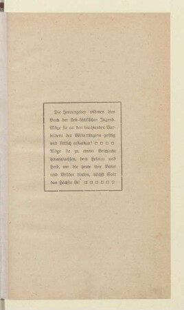 [Die Herausgeber...]