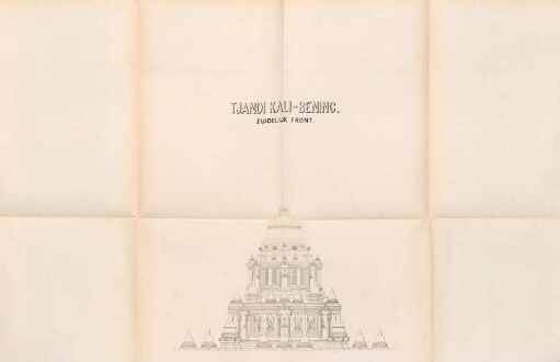 Tjandi Kali-Bening. Zuidelijk front