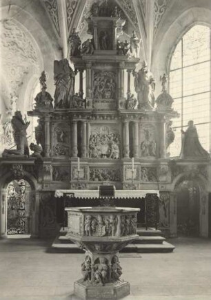 Epitaphaltar für Rudolph von Bünau (gest. 1592) und seine Gemahlin Anna von Schleinitz (gest. 1591)
