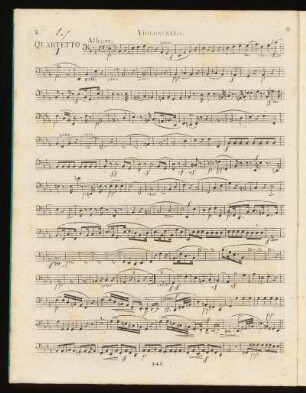 I. Streichquartett Es-Dur