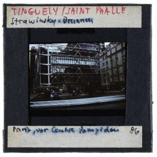Paris, Saint Phalle, Tinguely, Fontaine Stravinsky