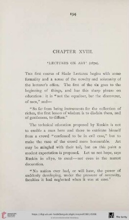 Chapter XVIII
