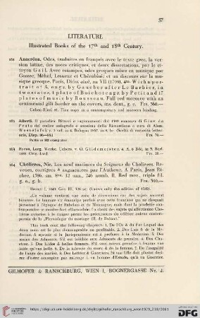 Literature (No. 161 - 199)