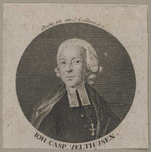 Bildnis des Ioh. Casp. Velthusen