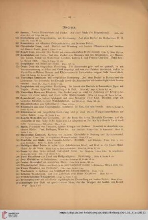 Diverses (Nr. 965-1013)