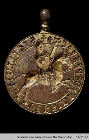 Siegelstempel des Tebaldo de Prefetti di Vico