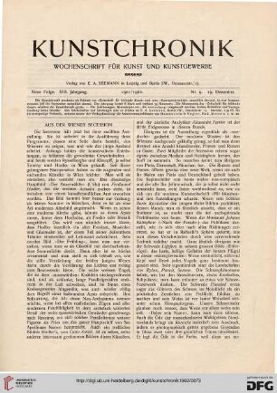 Aus der Wiener Secession