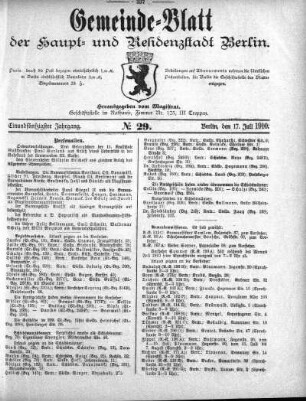 1910,29: No. 29, 17. Juli 1910