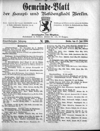 1910,29: No. 29, 17. Juli 1910
