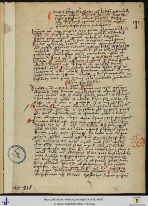 [1r – 8r] Tractatus de efficatia aquae benedictae.