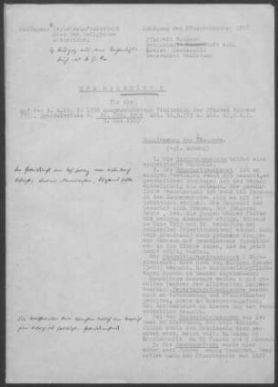 Widdern: Pfarrbericht 1936