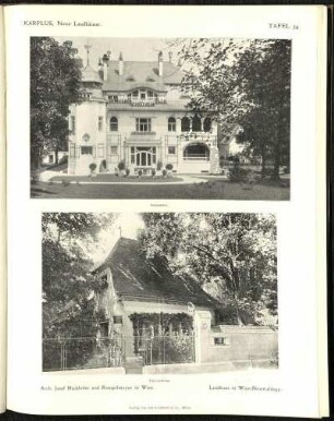 Landhaus in Wien-Neuwaldegg