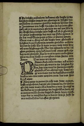 XXVI. Van deme wyewater