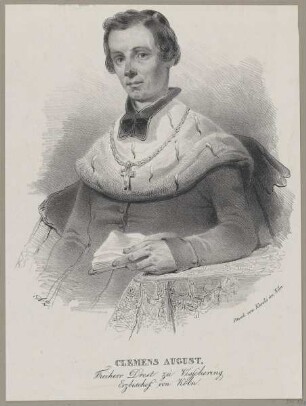 Bildnis des Clemens August von Drost zu Vischering
