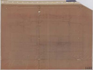 Troost, Paul Ludwig; München, Arcisstr. 12; Führerbau der NSDAP - Gebäudemitte (Querschnitt)