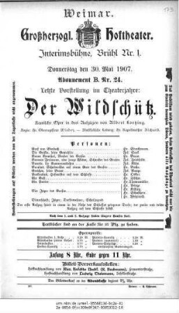 Der Wildschütz