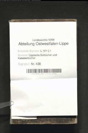 Salbuch des Fleckens Alverdissen von 1851