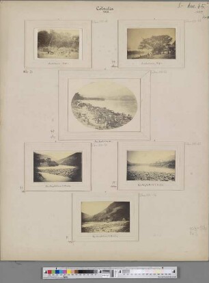 Kolumbien. 1868 : Rio Magdalena