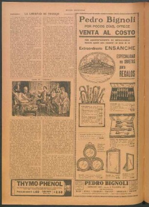 La libertad de trabajo