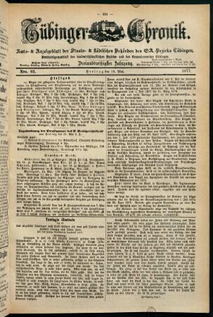 385-404, 18. Mai (Nro. 93) - 25. Mai (Nro. 97)