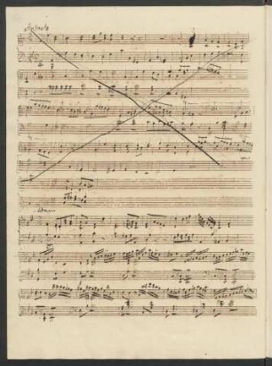 Adagio; pf; D-Dur; MWV U 15