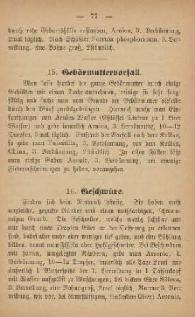 16. Geschwüre
