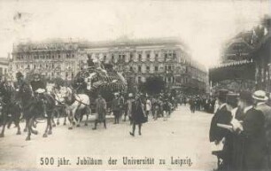 500-jähr. Jubiläum der Universität zu Leipzig [500 jähr. Jubiläum der Universität zu Leipzig]
