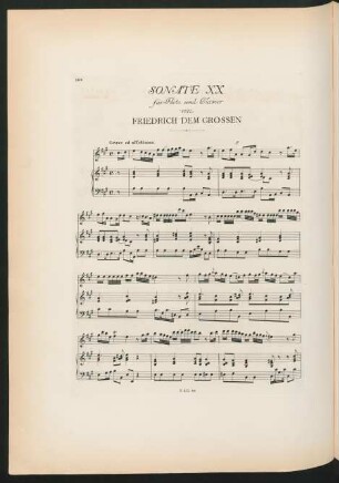Sonate XX (A-Dur)