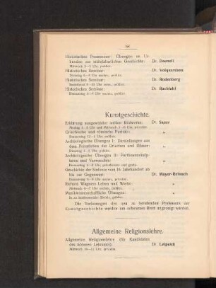 Kunstgeschichte.