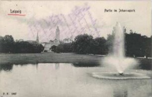 Leipzig: Partie in Johannapark