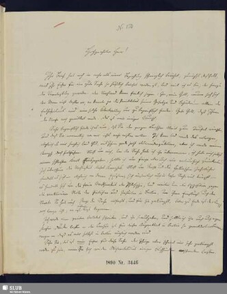 Nr. 150. Brief von Meyen, Eduard