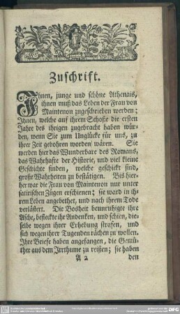 Zuschrift