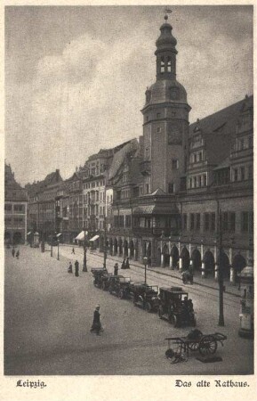 Leipzig: Das alte Rathaus