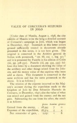 Value of Corcuera's seizures in Jolo