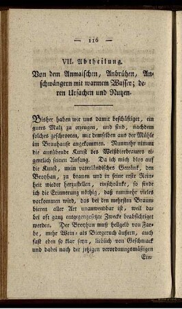 VII. Abtheilung. - X. Abtheilung.