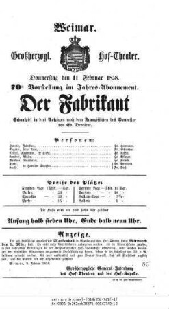 Der Fabrikant