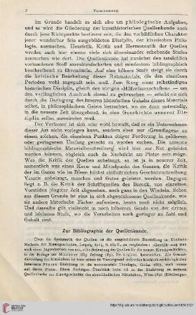 Zur Bibliographie der Quellenkunde