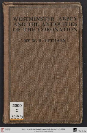 Westminster Abbey and the antiquities of the coronation