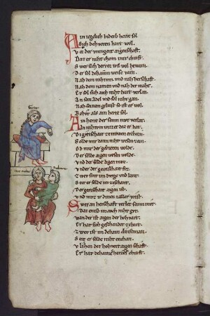 Der Reiche mit dem Reichtum auf dem Schoß, die thronende Gier; (Buch 4).