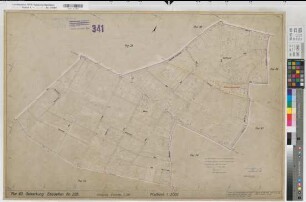 Emsdetten (Emsdetten), Umlegung Emsdetten, Zuteilungskarte Flur 63