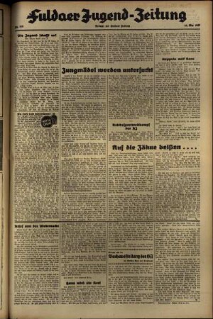 Zweite Ausgabe vom Mittwoch, den 26. Mai 1937.