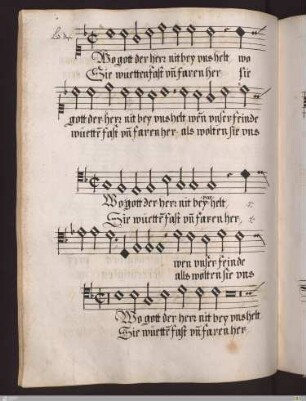 Ludovicus Daser : Wo gott der Herr nit bey uns helt