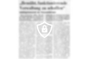 "Bemüht, funktionierende Verwaltung zu schaffen"