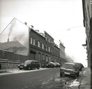 Reichenbach (Vogtland). Hospitalstraße. Wohnhäuser (um 1900)